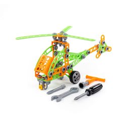 Конструктор Изобретатель - Вертолёт №1 (130 элементов) (в пакете) - Полесье фото 2