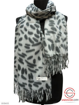 Палантин женский с принтом