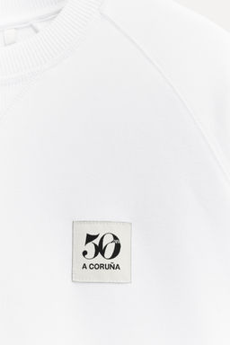 50TH ANNIVERSARY PATCH CREW NECK SWEATSHIRT - Zara фото 3