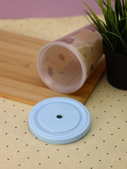 Тамблер iLikeGift "Capybara upside down", blue (880 мл)