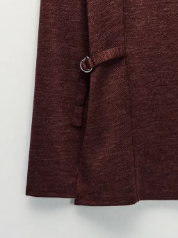 Джемпер с декоративными шлевками / Zarina фото 11