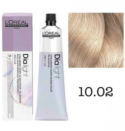 Dia Light 10.02 Молочный коктейль натурально перламутровый, крем-краска 60 мл - Loreal professionnel фото 5