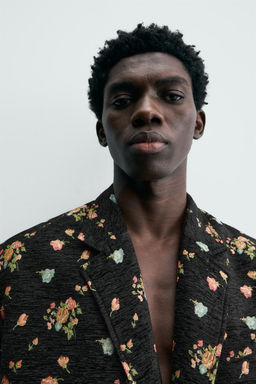 LIMITED EDITION FLORAL JACQUARD BLAZER - Zara фото 5