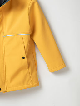 Куртка Softshell демисезонная Горчица 7+ - Bungly фото 6