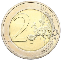 Монета 2 евро 2015 года G Германия Федеральные земли Германии  Гессен (Церковь Святого Павла во Франкфурт-на-Майне)