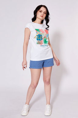 Футболка М323033Па Белый - Елена фото 3