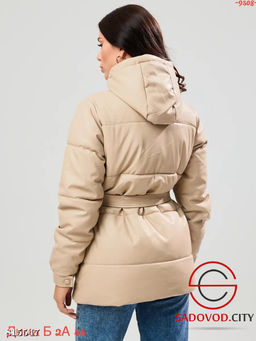 Кожаная куртка с капюшоном - Bruno фото 3