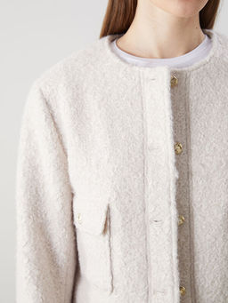 Bisiklet Yaka Kad?n Pel?? Mont