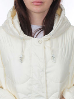 23-022 MILK Куртка оверсайз демисезонная женская (синтепон 100 гр.) - Fashion фото 4