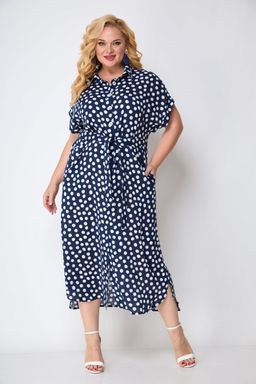 Платье Michel Chic 993/3 крупный горох