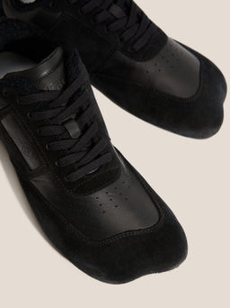 Мужские кеды MM6 MAISON MARGIELA SNEAKERS Артикул 4670028, черный  фото 3