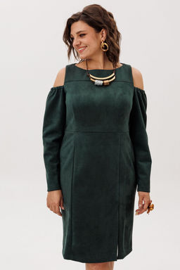 Платье ANELLI 1757 мягенький мох  фото 10