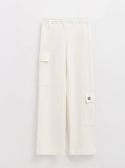 CONTE Брюки из футера с накладными карманами LBK 2584 off-white - Conte elegant фото 5