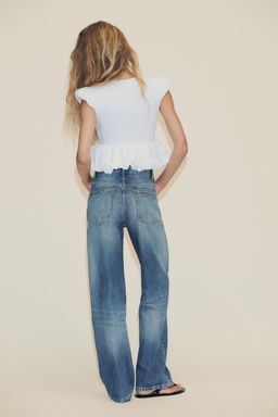 CONTRAST BOW T-SHIRT - Zara фото 5
