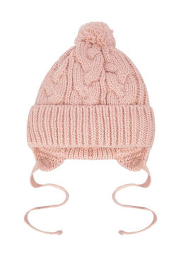Шапка с завязками д/дев. Инда