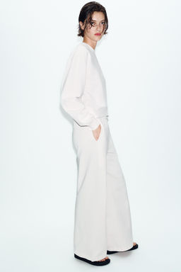 SUDADERA EFECTO LAVADO / Rosa pastel - Zara фото 4