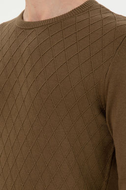 Мужской свитер цвета хаки Неожиданная скидка в корзине - U.s. polo assn фото 7