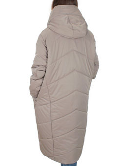 M-9070 GRAY/BEIGE Пальто зимнее женское CORUSKY (верблюжья шерсть) - Fashion фото 4