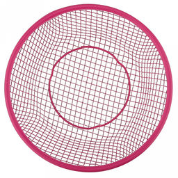 Дуршлаг металлический, окрашенный д18см h7,7см, на ножках, цвета в ассортименте: мятный; фуксия (Китай) - Домашняя мода фото 3