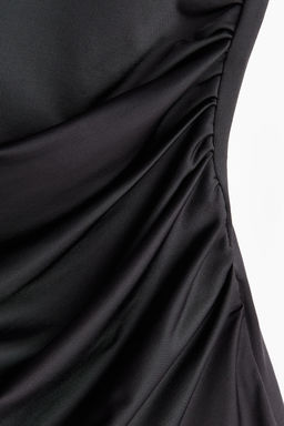 Top drapeado de un hombro - H&m фото 6