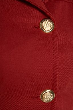 TRENDYOLMILLA Ekru Dugme Detayl? Gabardin Mini Dokuma Gomlek Elbise TWOSS22EL2970 фото 20