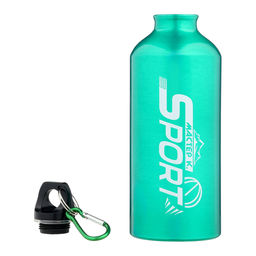 Бутылка для воды «Мастер К», 650 мл, 21×7 см, корпус из алюминия, зеленая