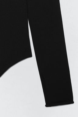 WOOL BLEND HIGH NECK BODYSUIT SOSHIOTSUKI X ZARA фото 8