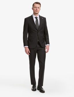 Siyah Slim Fit %100 Y_n Tak_m Elbise