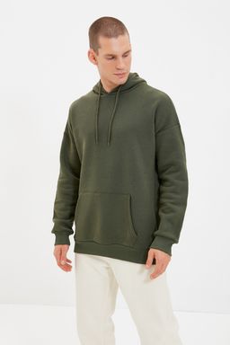 TRENDYOL MAN Siyah Regular/Normal Kesim Bask?l? Kapusonlu Sanatsal Bask?l? Sweatshirt TMNAW20SW0489 - Trendyolmilla фото 21