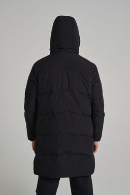 Пуховик средней длины Черный - Anta фото 6