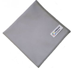 Салфетка из искуственной замши 30*30см 220гр/м2 Серая