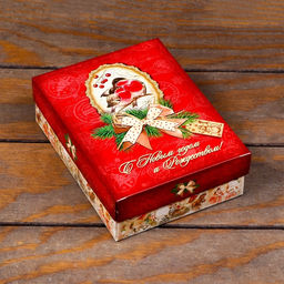Цена за 5 шт. Подарочная коробка Новогодние истории, 16,5 х 12,5 х 5,2 см - Simaland фото 3