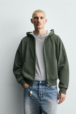 COMBINED CHECK HOODIE