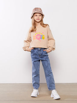 Slouchy Fit K?z ?ocuk Jean Pantolon - Waikiki фото 2