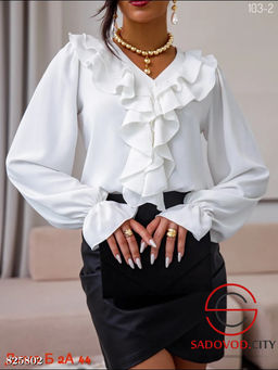 Блузка женская с рюшами