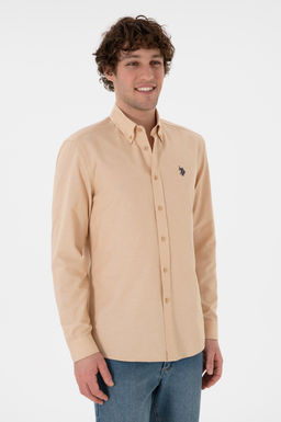 Erkek Camel Uzun Kollu Basic G_mlek Sepette S_rpriz _ndirim - U.s. polo assn фото 2