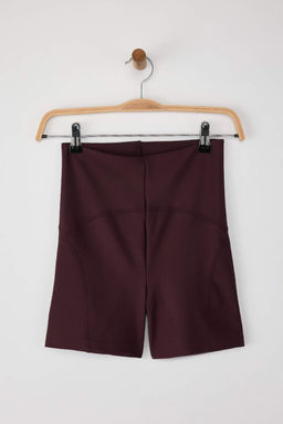 TRENDYOLMILLA Siyah Toparlay?c? Orme Spor Sort/K?sa Tayt TWOSS21SR0545  фото 43