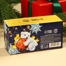 Чай новогодний чёрный «Тепла и уюта в новом году» в фильтр-пакетах, 20 шт.