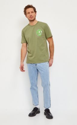 Футболка муж. FJ-6000-08b khaki - Fine joyce фото 4