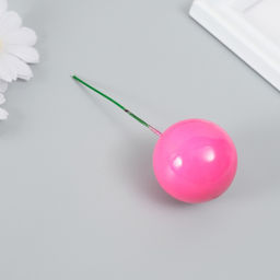 Декор для творчества «Шарики фуксия», d=2; 3; 3.5 и 4 см, набор 20 шт.