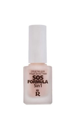 RELOUIS .Средство для ухода за ногтями "Sos-formula 5 in 1"