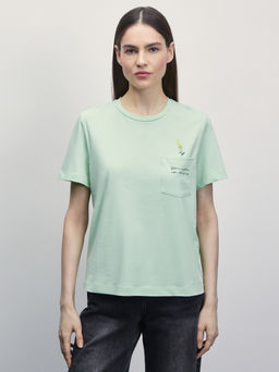 Футболка с карманом / Zarina  фото 3