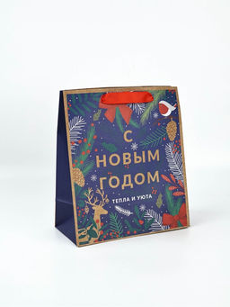 Набор новогодних пакетов «Еловый лес»