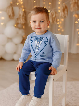 Костюм детский голубойиндиго