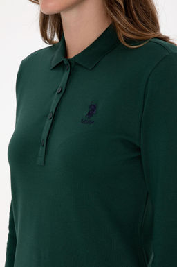 Kad_n Koyu Ye_il Basic Polo Yaka Sweatsh_rt Sepette S_rpriz _ndirim - U.s. polo assn фото 7