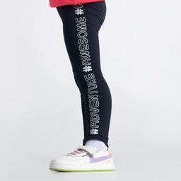 CRB wear/CWKG 70078-22-282 Брюки модель леггинсы для девочки, черный/Ex.Cherubino  фото 2