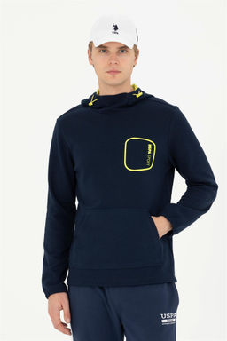 U. S. Polo Assn / Мужской темно-синий свитшот - U.s. polo assn фото 3
