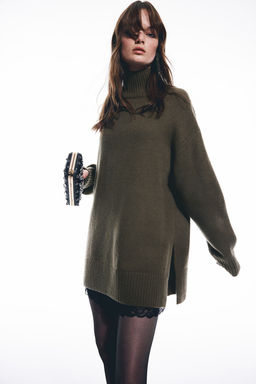 Jersey oversize de cuello alto - H&m фото 4