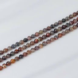 Бусины для украшений из Лунного и Солнечного камня (50 бусин) - Радуга самоцветов фото 3