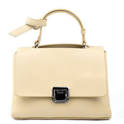 *7141 breadye yellow, женская кожаная сумка "Handheld bag" Barcelo Biagi